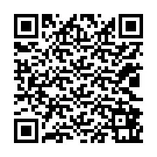 Codice QR per il numero di telefono +12022861431