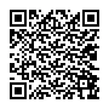 QR-koodi puhelinnumerolle +12022866696