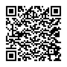 QR-koodi puhelinnumerolle +12022874369