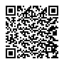 QR код за телефонен номер +12022874374