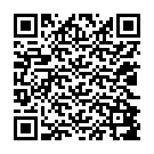 QR-koodi puhelinnumerolle +12022887268