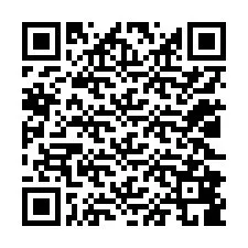 QR-koodi puhelinnumerolle +12022889179