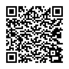 Código QR para número de telefone +12022893437