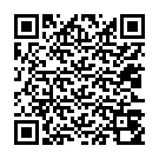 QR-koodi puhelinnumerolle +12023050843