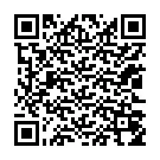 QR-koodi puhelinnumerolle +12023054245