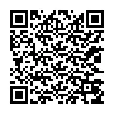 QR код за телефонен номер +12023056091