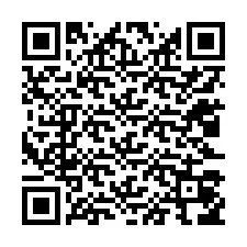 Código QR para número de telefone +12023056092