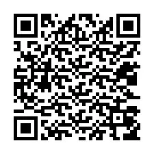 Código QR para número de teléfono +12023056093