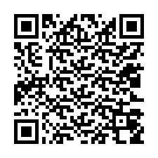 QR код за телефонен номер +12023058016