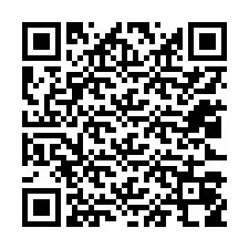 QR-code voor telefoonnummer +12023058017