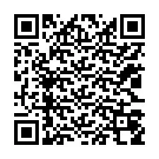 QR-koodi puhelinnumerolle +12023058021