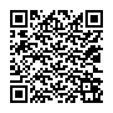 QR код за телефонен номер +12023061609