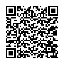 QR код за телефонен номер +12023067748