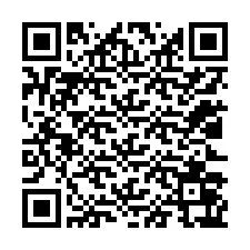 QR код за телефонен номер +12023067749