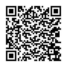 QR код за телефонен номер +12023067754