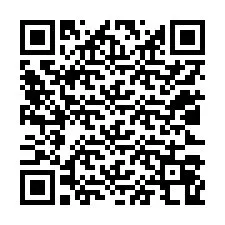 QR код за телефонен номер +12023068018