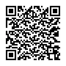 QR-koodi puhelinnumerolle +12023068028