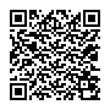 QR-koodi puhelinnumerolle +12023070749