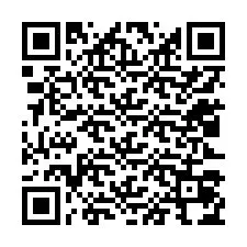 QR-koodi puhelinnumerolle +12023074056