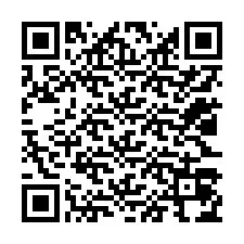 QR-Code für Telefonnummer +12023074829