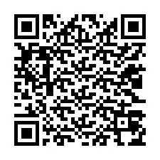 Código QR para número de teléfono +12023074836