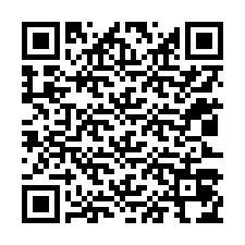 QR-code voor telefoonnummer +12023074840