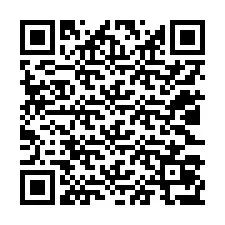 QR-koodi puhelinnumerolle +12023077138