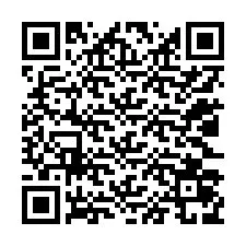 QR-koodi puhelinnumerolle +12023079738