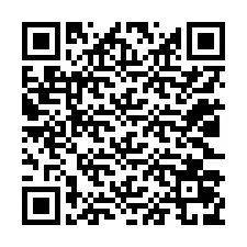 QR код за телефонен номер +12023079739