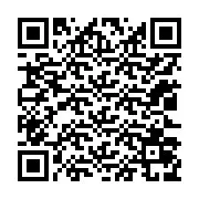 Código QR para número de teléfono +12023079745