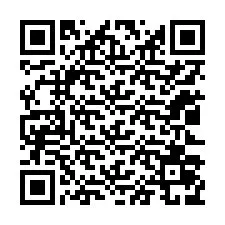 QR код за телефонен номер +12023079755