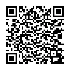 Código QR para número de teléfono +12023083674