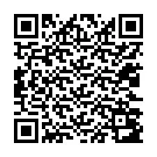 QR-koodi puhelinnumerolle +12023083683