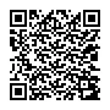 QR-koodi puhelinnumerolle +12023083684