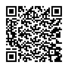 Código QR para número de telefone +12023086304