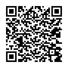 QR-koodi puhelinnumerolle +12023086307