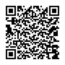 Código QR para número de telefone +12023086851