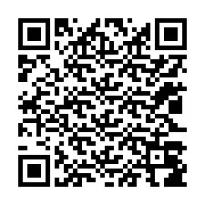 Código QR para número de teléfono +12023086861