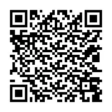 QR-koodi puhelinnumerolle +12023089991