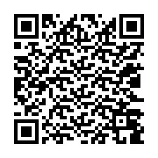 QR-koodi puhelinnumerolle +12023089998