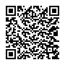 QR-koodi puhelinnumerolle +12023156374