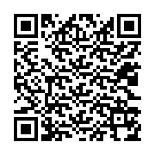 QR код за телефонен номер +12023174623