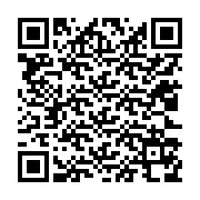 QR-koodi puhelinnumerolle +12023178602