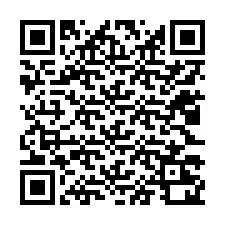 QR-koodi puhelinnumerolle +12023220122