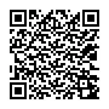 QR-koodi puhelinnumerolle +12023242609