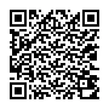 QR-code voor telefoonnummer +12023410348