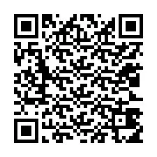 Código QR para número de teléfono +12023415806