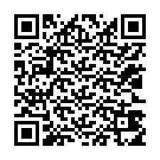 QR-koodi puhelinnumerolle +12023415809