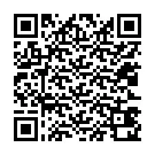 QR код за телефонен номер +12023420013