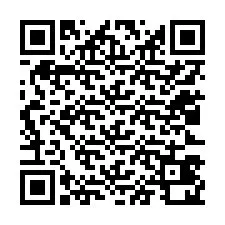 QR код за телефонен номер +12023420016